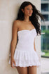PQ Swim White Sands Marie Ruffle Dress